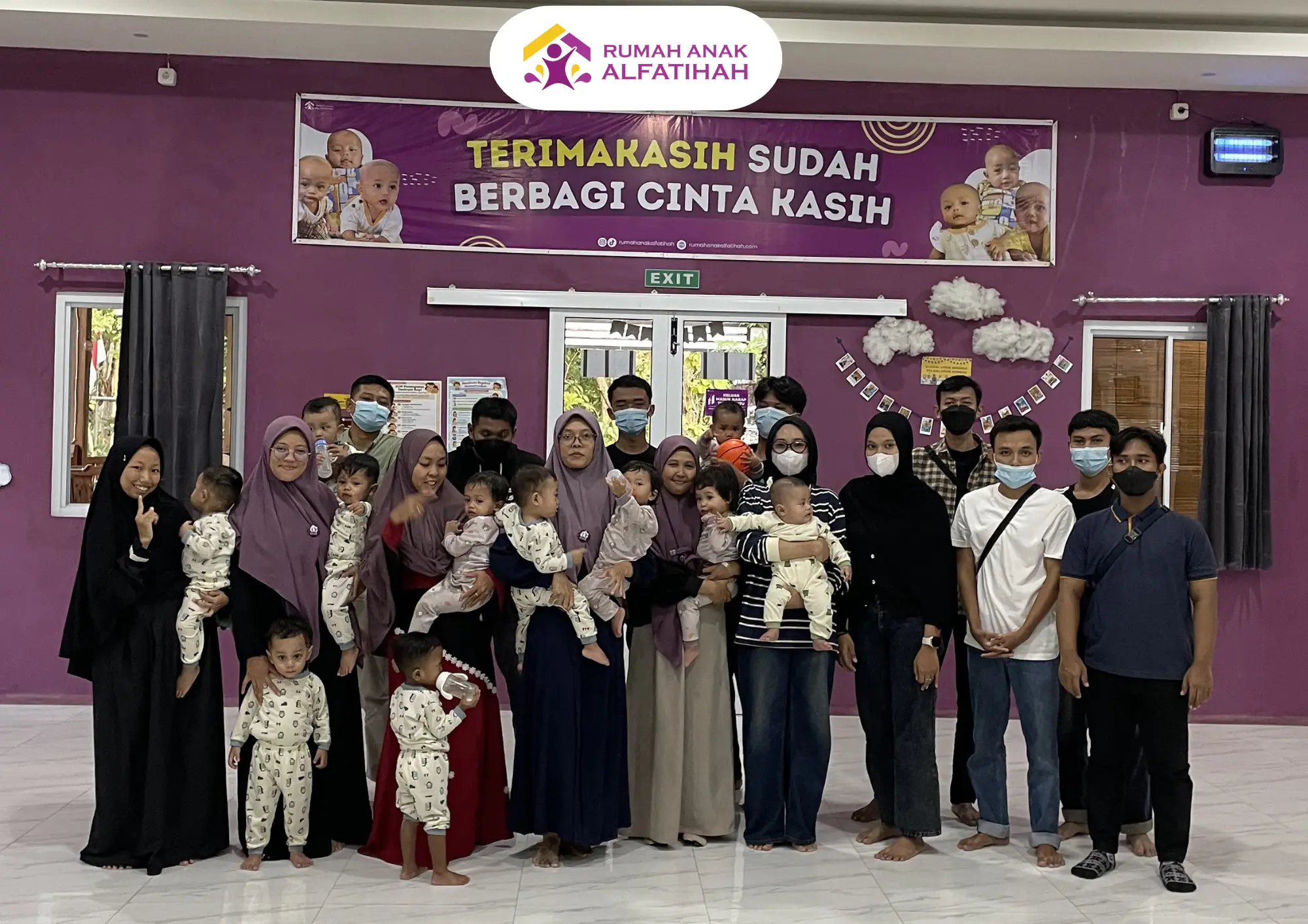 Kebaikan Kecil Untuk Mewujudkan Harapan Besar Bersama Komunitas Berbagi Kebaikan Kecil di Yayasan Rumah Anak Alfatihah